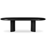 Paden Extension Dining Table, Aged Black by Four Hands-Furniture - Dining-High Fashion Home