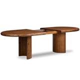 Paden Extension Dining Table, Sandy Acacia by Four Hands-Furniture - Dining-High Fashion Home