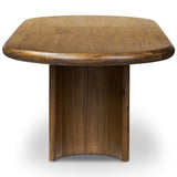 Paden Extension Dining Table, Seasoned Brown Acacia by Four Hands-Furniture - Dining-High Fashion Home