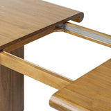Paden Extension Dining Table, Seasoned Brown Acacia by Four Hands-Furniture - Dining-High Fashion Home