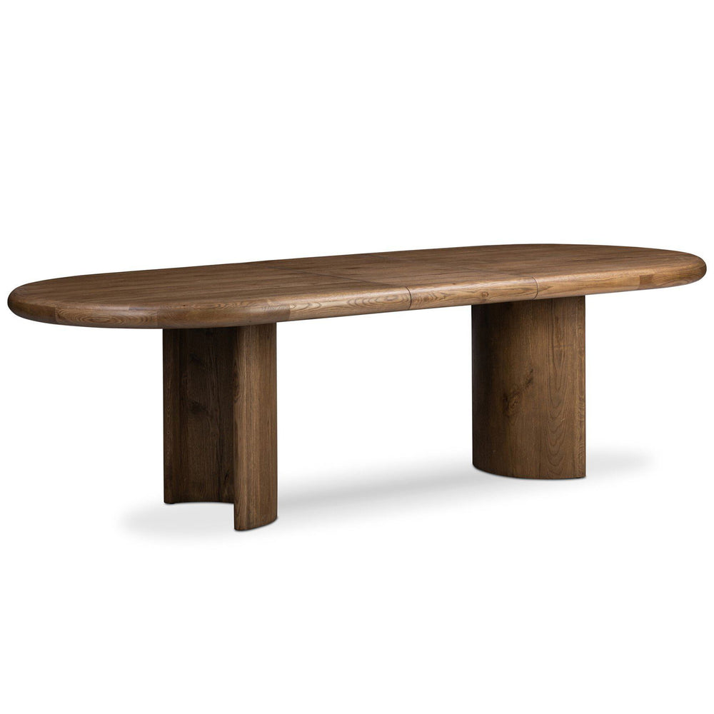 Paden Extension Dining Table, Worn Oak by Four Hands-Furniture - Dining-High Fashion Home
