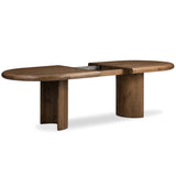 Paden Extension Dining Table, Worn Oak by Four Hands-Furniture - Dining-High Fashion Home