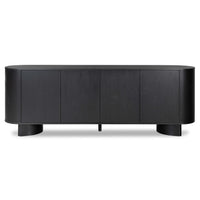 Paden Sideboard, Aged Black-Furniture - Storage-High Fashion Home
