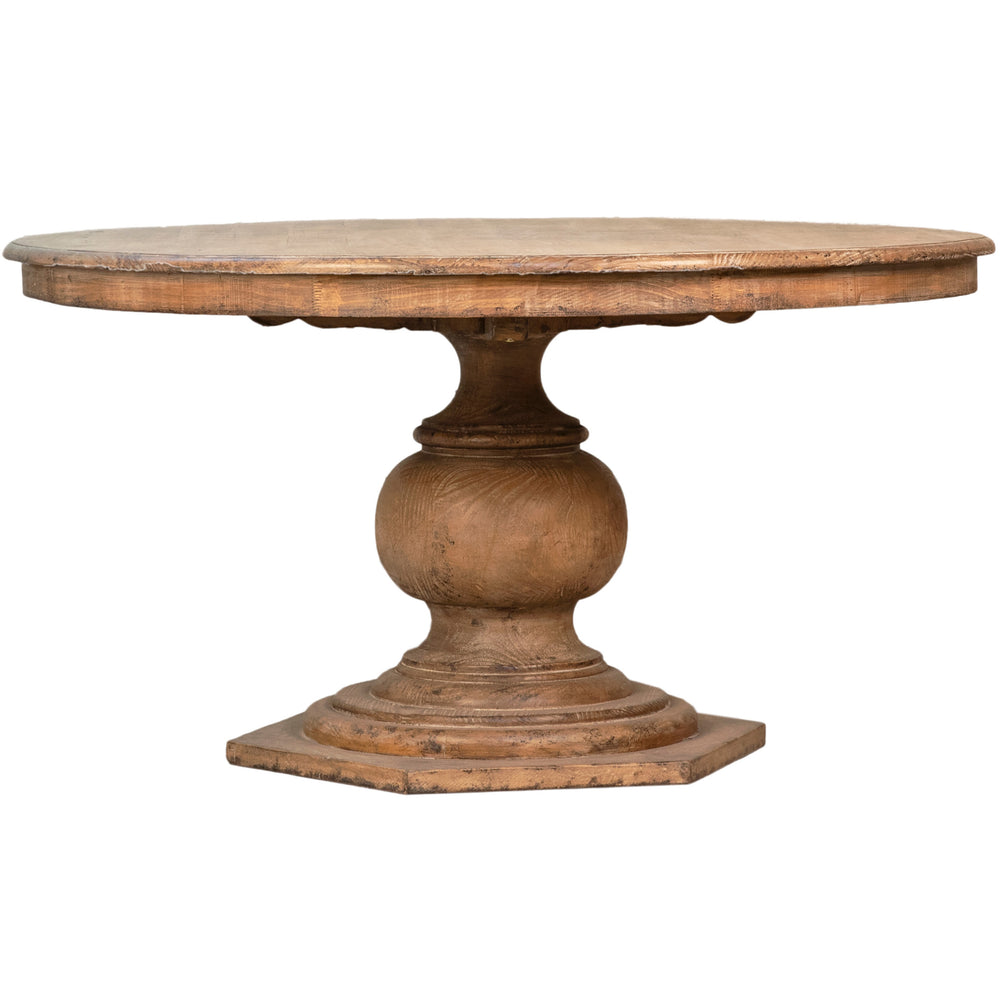 Padilla Round Dining Table, Natural