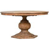 Padilla Round Dining Table, Natural