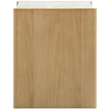 Paige 2 Drawer Nightstand, Natural-Furniture - Bedroom-High Fashion Home