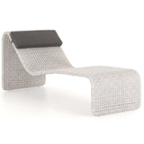 Paige Outdoor Woven Chaise by Four Hands