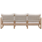 Palata Outdoor Sofa, Cream-Furniture - Outdoor-High Fashion Home