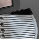 Palermo Vases, Grey, Set of 2-Accessories-High Fashion Home