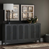 Palisade Sideboard, Green-Furniture - Storage-High Fashion Home