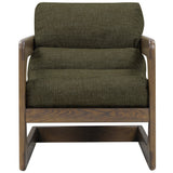Palma Textured Weave Chair, Forest Green