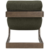 Palma Textured Weave Chair, Forest Green
