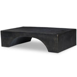 Palumbo Outdoor Coffee Table, Distressed Bronze by Four Hands-Furniture - Accent Tables-High Fashion Home