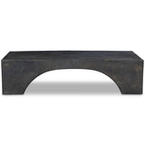 Palumbo Outdoor Coffee Table, Distressed Bronze by Four Hands-Furniture - Accent Tables-High Fashion Home