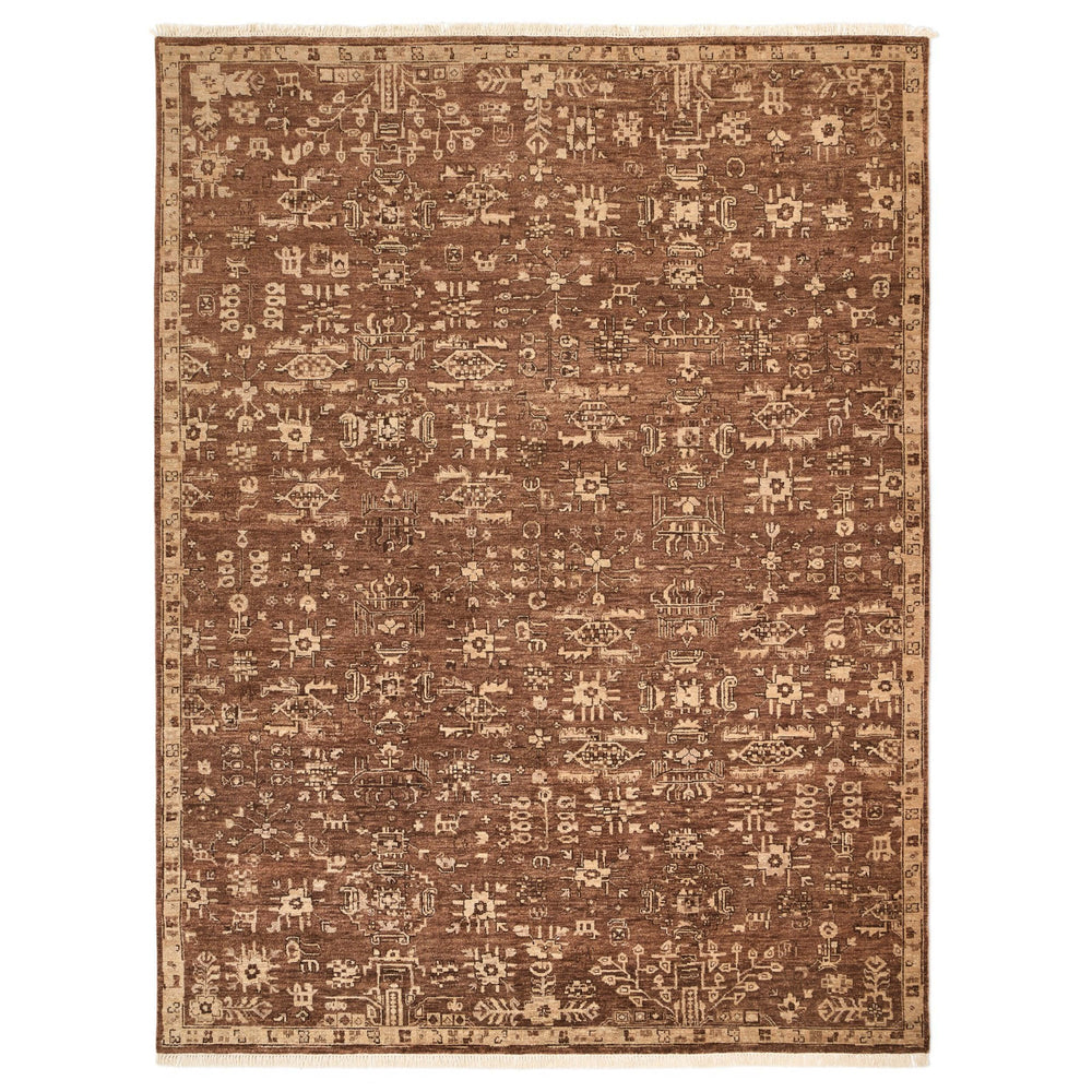 Paolo Hand-Knotted Rug, Paolo Rust by Four Hands-Rugs1-High Fashion Home