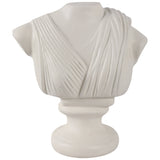 Paper Mache Bust, Ivory-Accessories-High Fashion Home