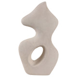 Paper Mache Squiggle Sculpture, Off-White-Accessories-High Fashion Home