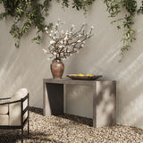 Parish Outdoor Console Table, Grey by Four Hands-Furniture - Accent Tables-High Fashion Home