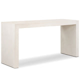 Parish Outdoor Console Table, White by Four Hands-Furniture - Accent Tables-High Fashion Home