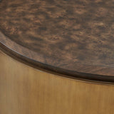 Parrish Coffee Table, Mappa Burl
