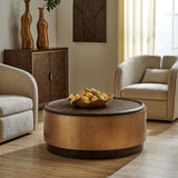 Parrish Coffee Table, Mappa Burl