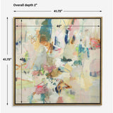 Party Time Framed Canvas, Gold-Frames-High Fashion Home