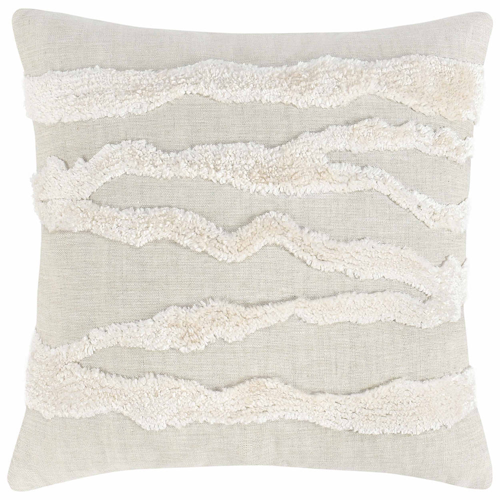 Passage Pillow, Ivory-Accessories-High Fashion Home