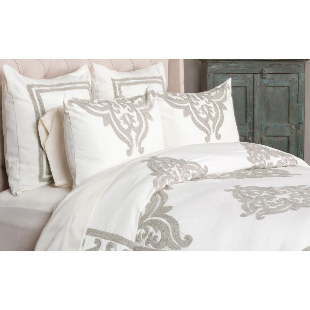 Patrina Duvet, Ivory-Accessories-High Fashion Home