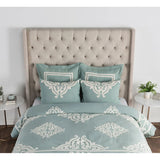 Patrina King Duvet, Blue Surf-Accessories-High Fashion Home