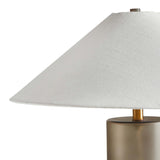 Patton Table Lamp, Smoked Blown Glass-High Fashion Home