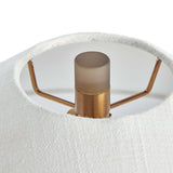 Patton Table Lamp, Smoked Blown Glass-High Fashion Home