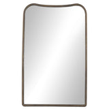 Patz Floor Mirror, Antique Brass by Amber Lewis