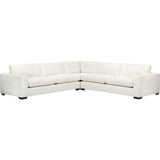 Paul 3 Piece Sectional, Merino Pearl