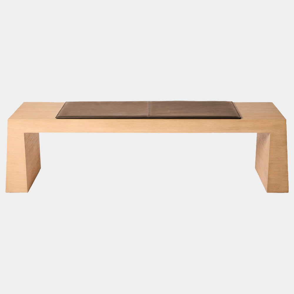 Paul Bench, Gray Stone-Furniture - Benches-High Fashion Home