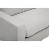 Paul Sofa, Helio Oyster-Furniture - Sofas-High Fashion Home