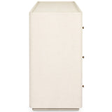 Paula 6 Drawer Dresser, Beige Painted Linen by Amber Lewis x Four Hands-Furniture - Storage-High Fashion Home
