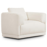 Paulette Swivel Chair, Nomad Marshmallow by Four Hands-Furniture - Chairs-High Fashion Home