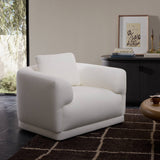 Paulette Swivel Chair, Nomad Marshmallow by Four Hands-Furniture - Chairs-High Fashion Home