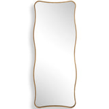 Pavia Tall Mirror, Gold