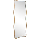 Pavia Tall Mirror, Gold