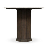 Pavlo Bistro Table, Brown Marble by Four Hands-Furniture - Dining-High Fashion Home