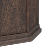 Pavlo Cabinet End Table, Brown Marble by Four Hands-Furniture - Accent Tables-High Fashion Home