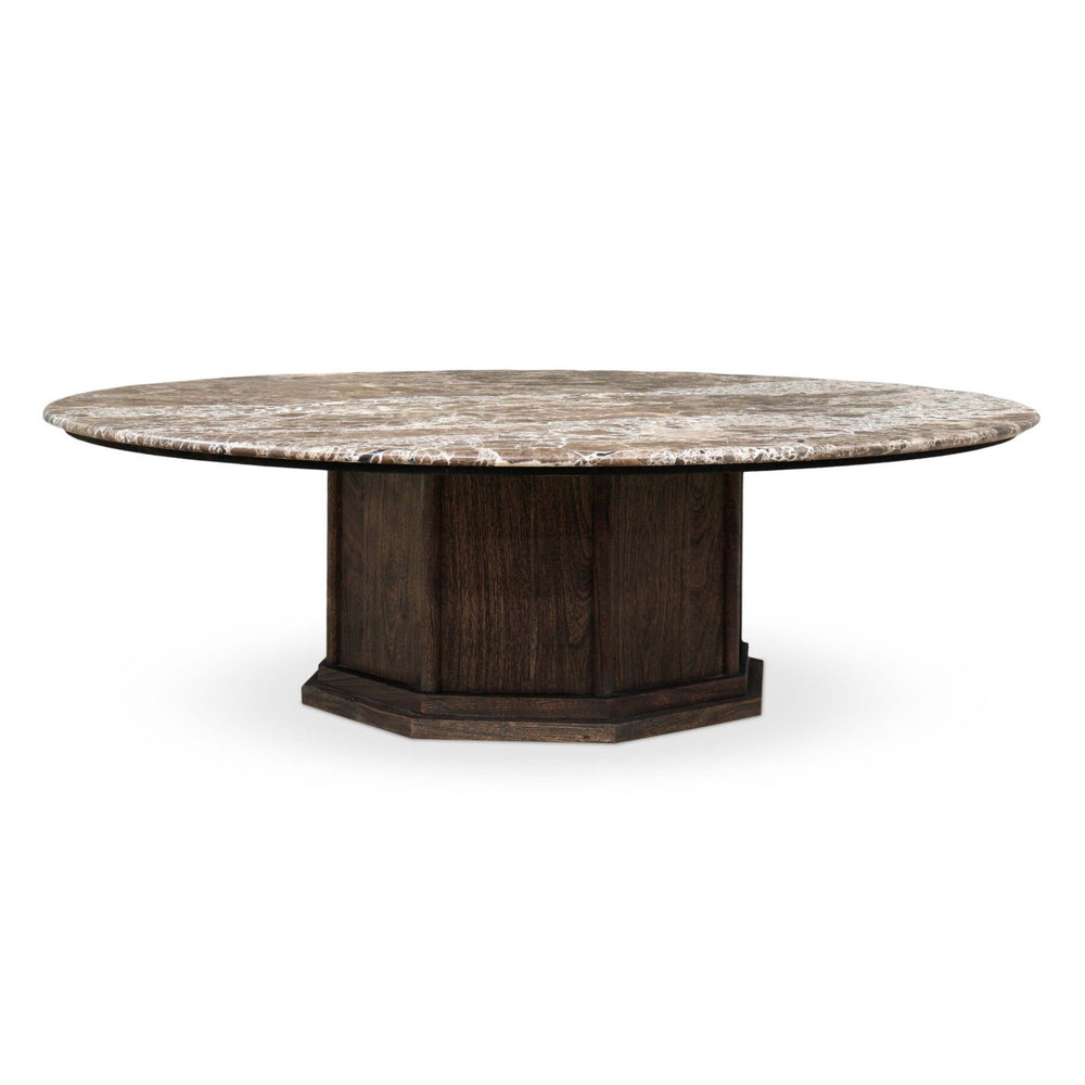 Pavlo Coffee Table, Brown Marble by Four Hands-Furniture - Accent Tables-High Fashion Home
