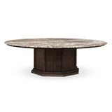 Pavlo Coffee Table, Brown Marble by Four Hands-Furniture - Accent Tables-High Fashion Home