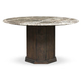 Pavlo Dining Table, Brown Marble by Four Hands-Furniture - Dining-High Fashion Home