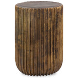 Peaks and Valleys Accent Table, Antique Gold