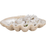 Pearlized Shell Bowl, Ivory-Accessories-High Fashion Home