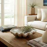 Pearlized Shell Bowl, Ivory-Accessories-High Fashion Home