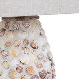 Pebble Cove Table Lamp, White-Lighting-High Fashion Home
