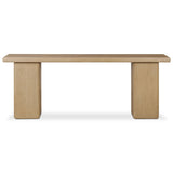 Pecos Console Table, Light Wash by Four Hands-Furniture - Accent Tables-High Fashion Home